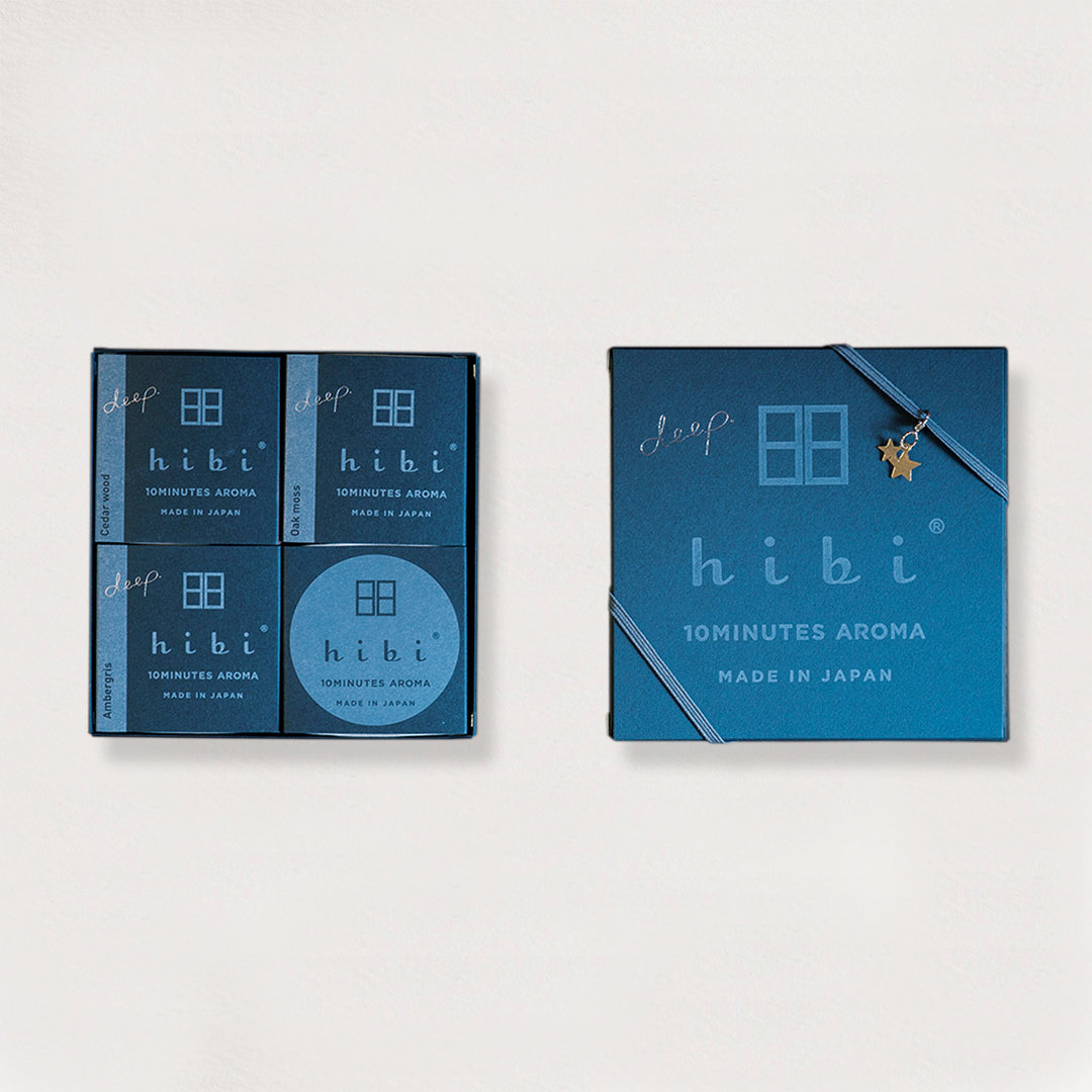 父の日期間限定チャーム付「hibi deep.」ギフトボックス（袋選択/メッセージカード付）