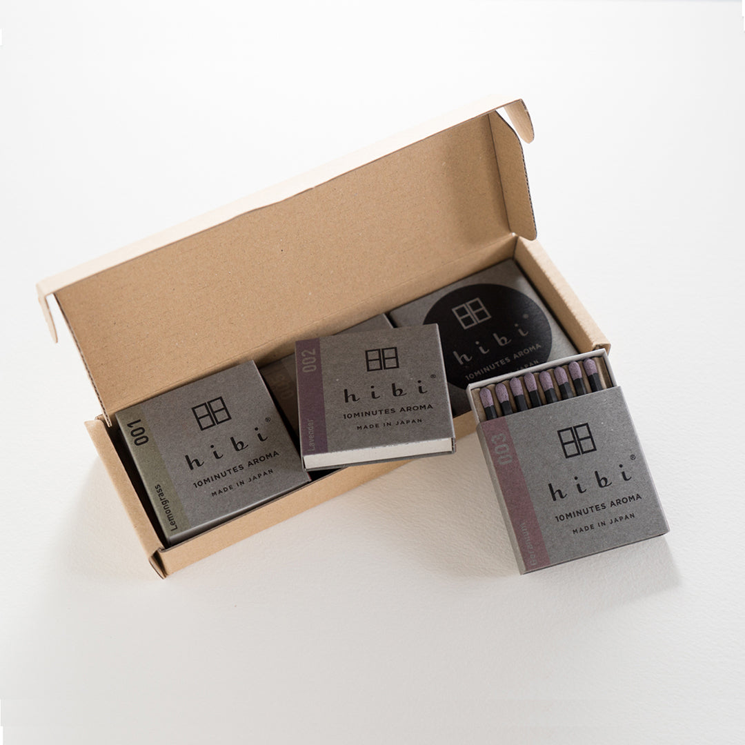 Trial box - 5種の香り -｜hibi ONLINE STORE（ヒビオンラインストア）